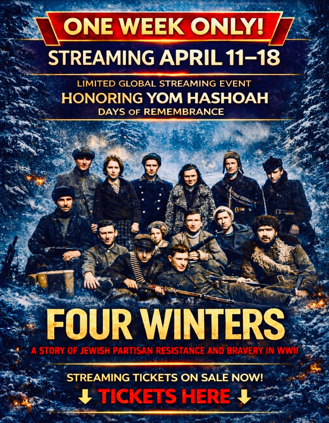 Yom Hashoah Live Streaming Event